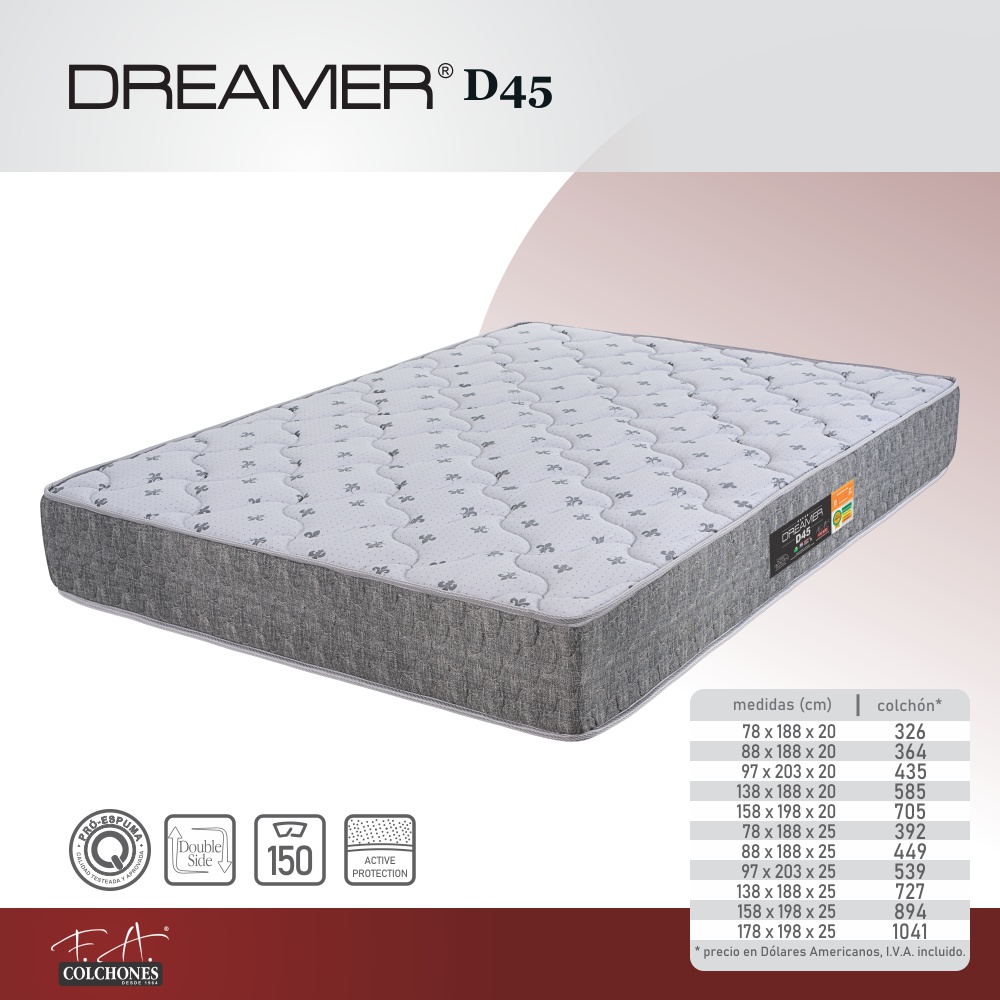 Colchón DREAMER D45